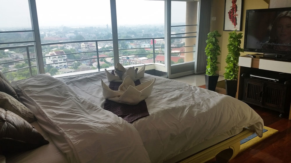 Appartamento Penthouse Galare Thong Tower Chiang Mai Esterno foto